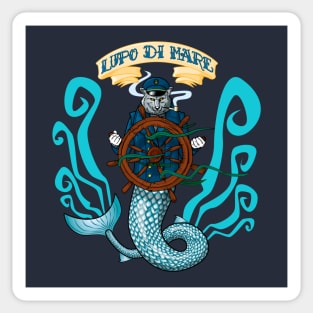 Lupo di Mare Sticker